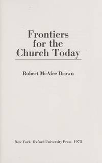 Frontiers for the Church Today