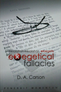 Exegetical Fallacies: Kesalahan-kesalahan Eksegetis